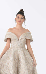 2 of 2 In Couture 5145 Dress Champagne