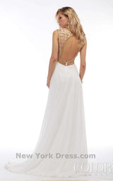 3 of 4 Colors Dress 1103 Off White/Gold