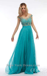 1 of 5 Colors Dress 1105 Aruba Blue