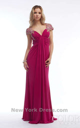 2 of 5 Colors Dress 1107 Raspberry