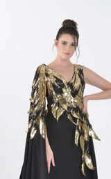 2 of 2 In Couture 5183 Black-Gold