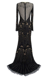 3 of 10 Paul Rekhi 5204 Dress Black