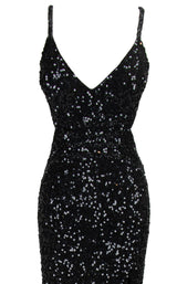 9 of 10 Paul Rekhi 5221 Dress Black