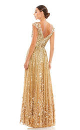 3 of 4 Mac Duggal 5223 Dress Champagne