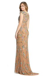 3 of 4 Mac Duggal 5229D Dress Caramel