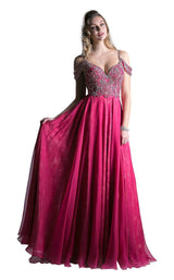 1 of 4 Cinderella Divine 5257 Fuchsia