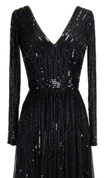 6 of 10 Paul Rekhi 5264 Dress Black