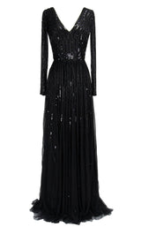 1 of 10 Paul Rekhi 5264 Dress Black