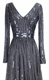 8 of 10 Paul Rekhi 5264 Dress Grey