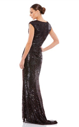 3 of 6 Mac Duggal 5441 Dress Brown