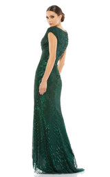 4 of 6 Mac Duggal 5441 Dress Forest-Green