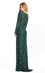 2 of 3 Mac Duggal 5451 Dress Forest-Green