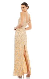 2 of 3 Mac Duggal 5481 Dress Nude