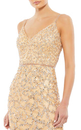 3 of 3 Mac Duggal 5481 Dress Nude