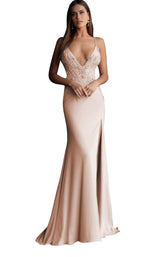 1 of 12 Jovani 54927 Nude