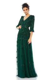 1 of 6 Mac Duggal 5497 Dress Deep-Emerald