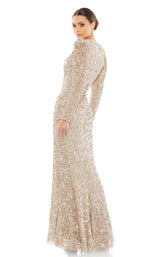 4 of 5 Mac Duggal 5510 Dress Shimmering-Gold