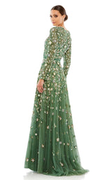 4 of 6 Mac Duggal 5533 Dress Sage