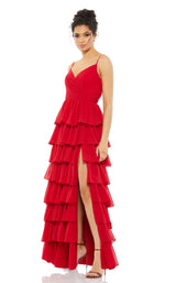 1 of 4 Mac Duggal 55416 Dress Red