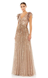 2 of 8 Mac Duggal 5568 Dress Copper