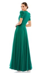 2 of 3 Mac Duggal 55681 Dress Empress-Green