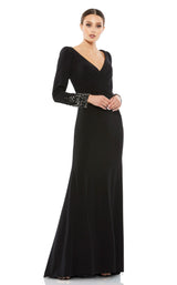 1 of 3 Mac Duggal 55712 Dress Black