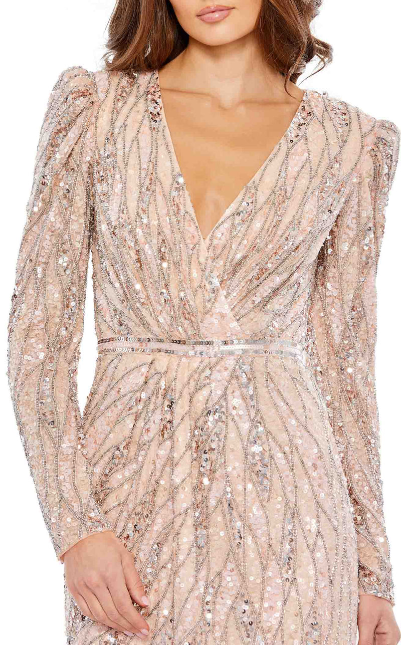 Mac Duggal 5574 Rose-Gold