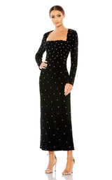 2 of 9 Mac Duggal 55792 Dress Black