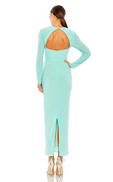 4 of 9 Mac Duggal 55792 Dress Mint