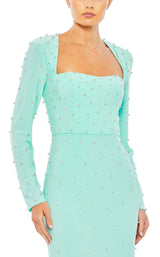 7 of 9 Mac Duggal 55792 Dress Mint