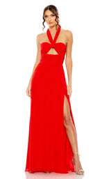 2 of 6 Mac Duggal 55898 Dress Red