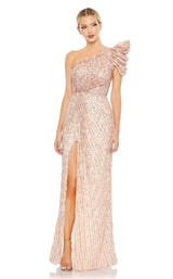 2 of 9 Mac Duggal 5622 Dress Apricot