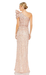 5 of 9 Mac Duggal 5622 Dress Apricot