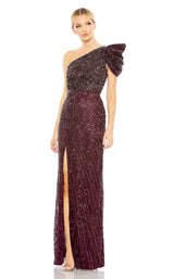 1 of 9 Mac Duggal 5622 Dress Blackberry