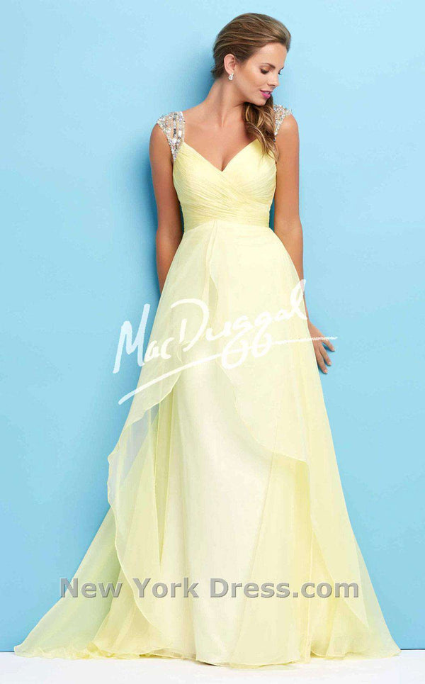 Mac Duggal 65122L Lemon