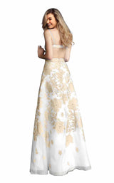 4 of 12 Jovani 57101 Ivory/Champagne