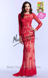 1 of 3 Mac Duggal 62062M Red