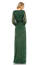 4 of 6 Mac Duggal 5718 Dress Dark-Green