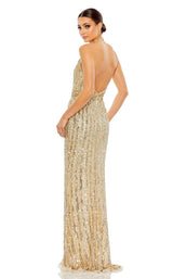 3 of 6 Mac Duggal 5759 Dress Gold-Nude