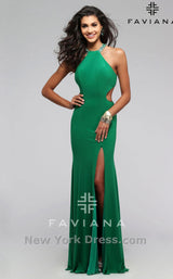 1 of 9 Faviana 7543 Emerald Green