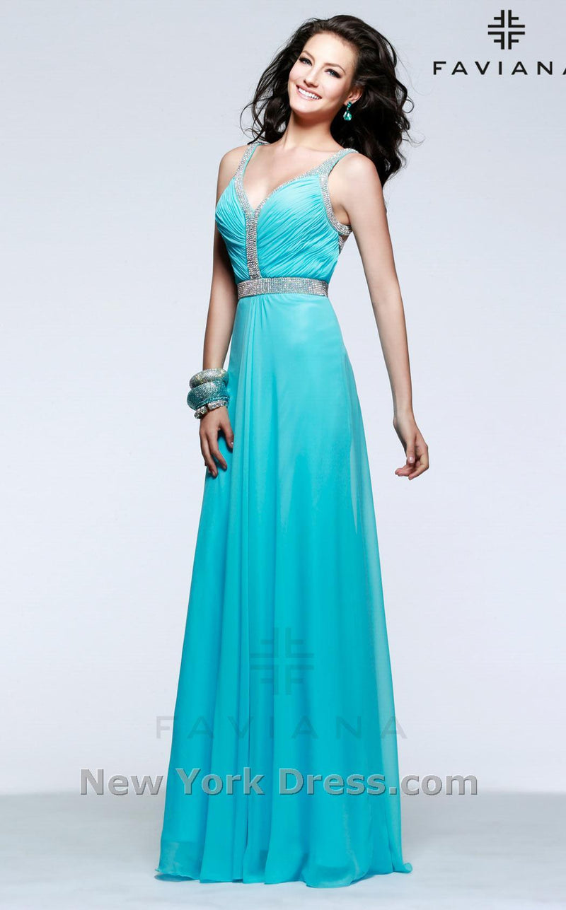 Faviana 7552 Tiffany Blue