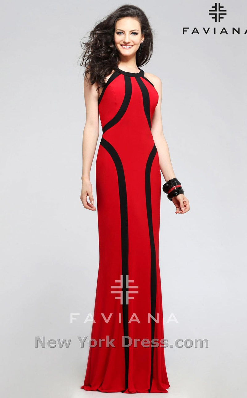 Faviana 7573 Red/Black