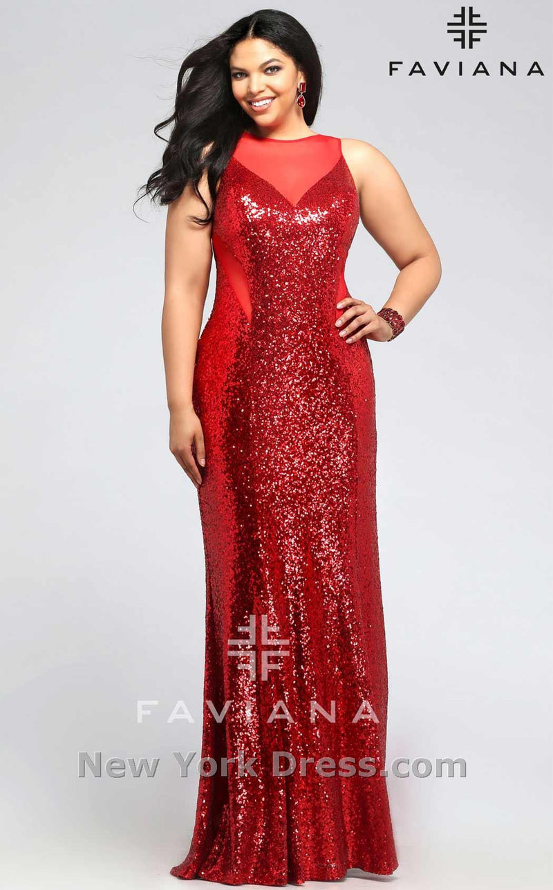 Faviana 9357 Red