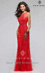 1 of 14 Faviana S7596 Red