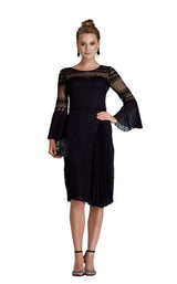 1 of 2 Odrella 5850 Dress Black