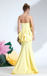 2 of 2 Odrella 5863 Dress Yellow