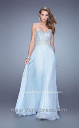 3 of 3 La Femme 20985 Powder Blue