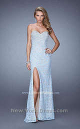 2 of 2 La Femme 21295 Powder Blue