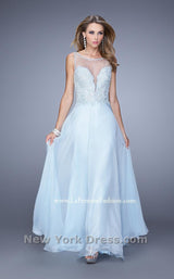 3 of 7 La Femme 20785 Powder Blue