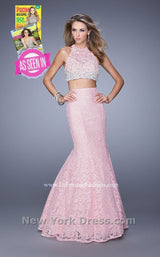 1 of 2 La Femme 21087 Cotton Candy Pink